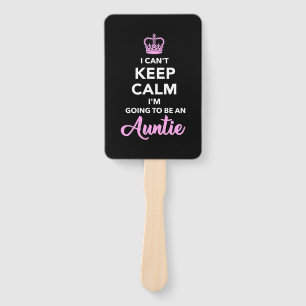 I Am Going To Be An Auntie Hand Fan