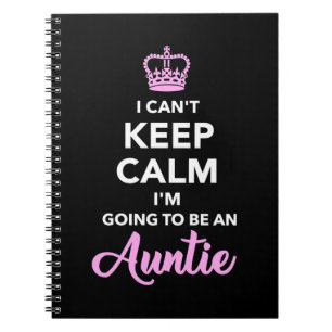 I Am Going To Be An Auntie Notebook