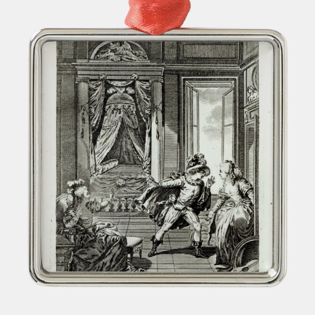 I am going to kill him...' metal tree decoration (Front)