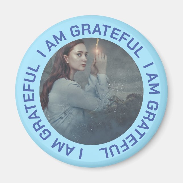 I Am Grateful Magnet (Front)