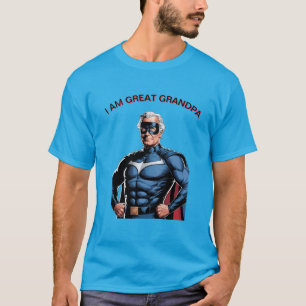 i am great grandpa super hero friend T-Shirt