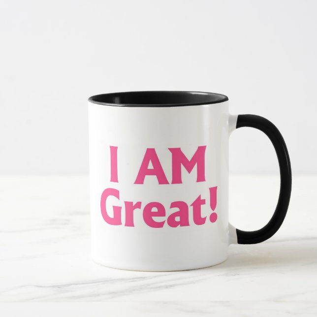 I AM Great! Mug (Right)