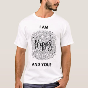 I am happy and you? T-Shirt