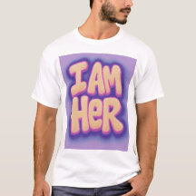 I AM HER-BOLD Affirmation Tee for Queens