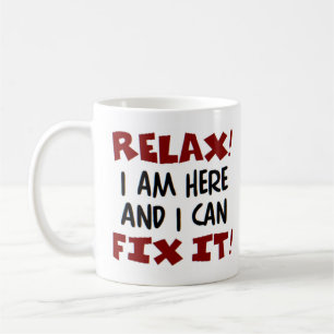 i am here coffee mug