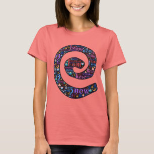 I AM, here, now, sacred spiral emoji-art T-Shirt
