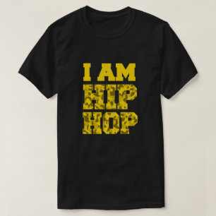 I AM HIP HOP Camouflage T-Shirt