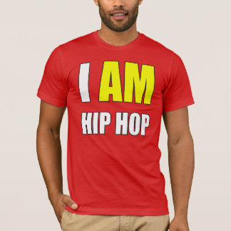 "I AM HIP HOP" YELLOW LETTER TOP