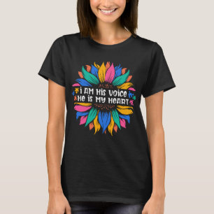 I Am His Voice He Is My Heart T-Shirt