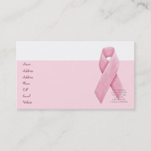 I AM, I DID, I WAS - Pink Ribbon Profile Card
