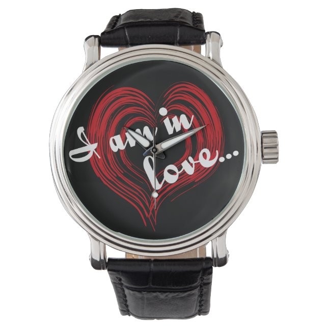 I am in love... watch (Front)