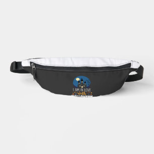 I Am In Love With Halloween Haunted Castle_1 Bum Bags