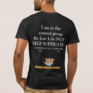 I AM IN THE CONTROL GROUP SNAKE MASK SCULL T-Shirt