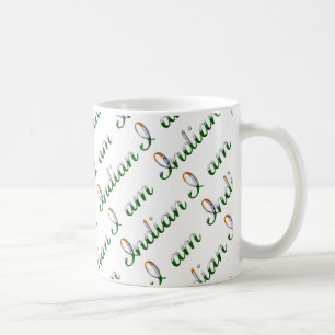 I am Indian Country Pride Typography Pattern Coffee Mug