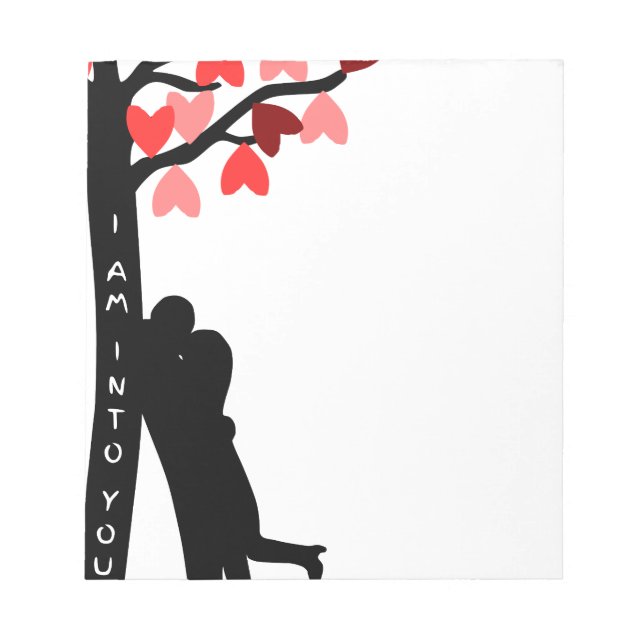 I am Into You valentine's day Notepad (Front)