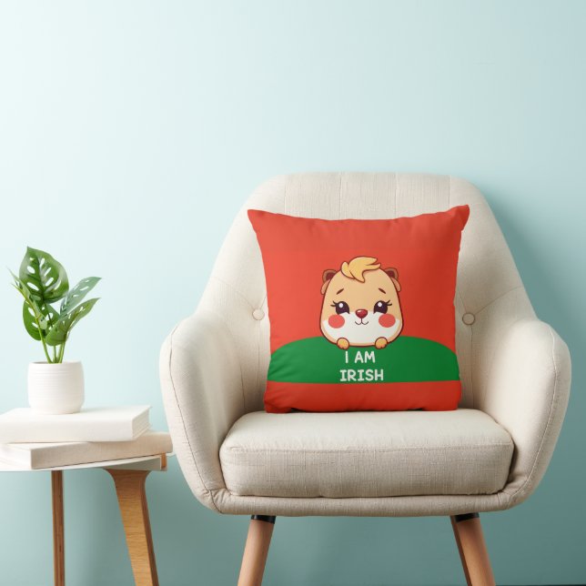 I am Irish cute animal Cushion (Chair)