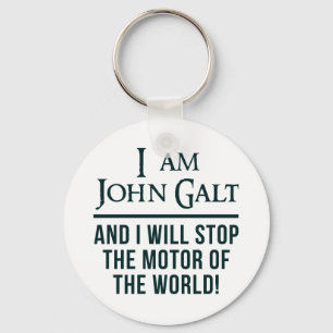 I Am John Galt Key Ring