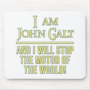 I Am John Galt Mouse Mat