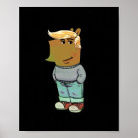 I Am Just A Chill Guy Trump Hairstyle Dog