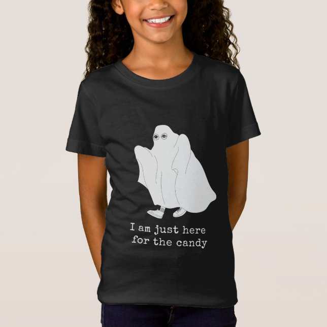 I am just here for the candy T-Shirt (Front)