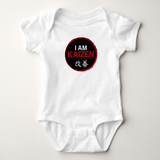 I Am Kaizen Baby Bodysuit (Front)