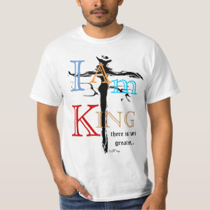 "I Am King" by Michael Crozz T-Shirt