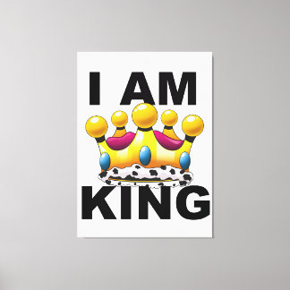 I am King Canvas Print