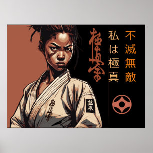 I am Kyokushin - Unbreakable, Unstoppable, Karate Poster