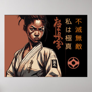 I am Kyokushin - Unbreakable, Unstoppable, Karate Poster