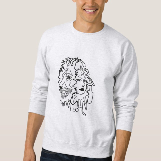 I am LEO Sweatshirt (Front)