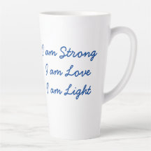 I am Light tall mug