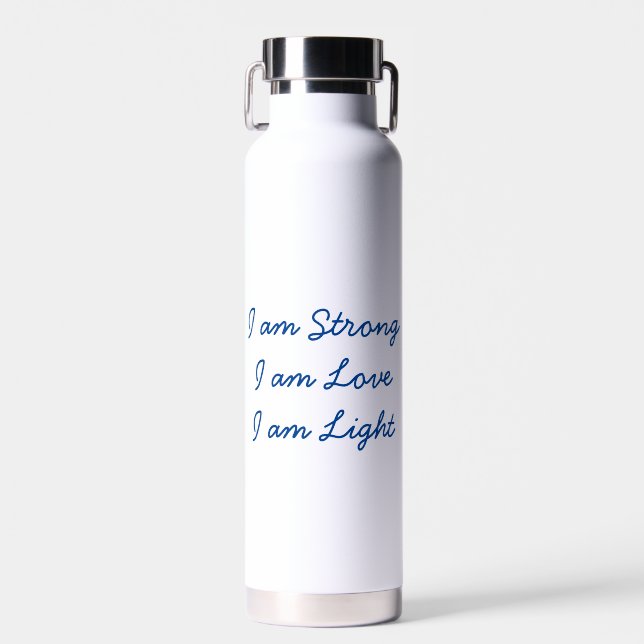 I am Light Thermal Bottle (Front)