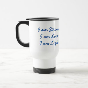 I am Light travel mug