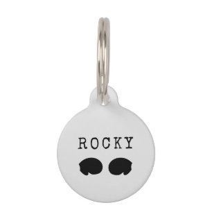 I am lost call dad boxing gloves pet tag