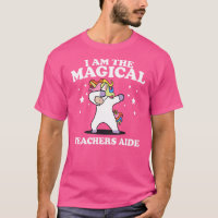 I Am Magical Teachers Aide Dabbing Unicorn