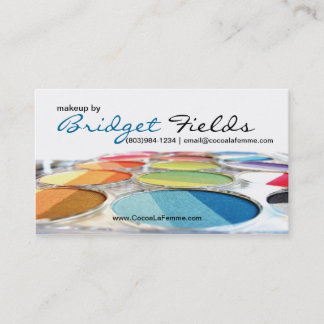 I am MakeUp Business Card