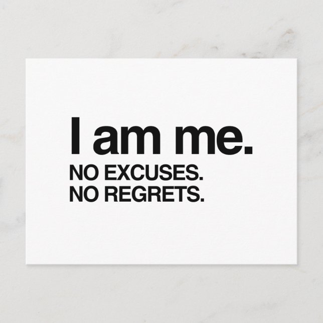 I AM ME POSTCARD (Front)