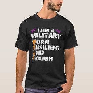 I Am Military BRAT Month Of The Military Child Kid T-Shirt