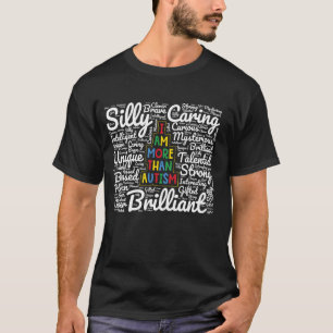 I Am More Than Autism Awareness Brilliant Autistic T-Shirt