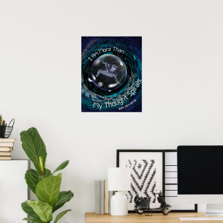 I Am More than My Thought Spirals Mental Health Poster