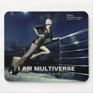 I AM MULTIVERSE - Miss Multiverse France Mousepad