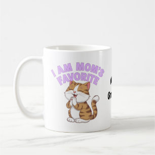 I Am Mum's Favourite: Funny Gift Idea Coffee Mug