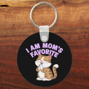 I Am Mum's Favourite: Funny Gift Idea  Key Ring