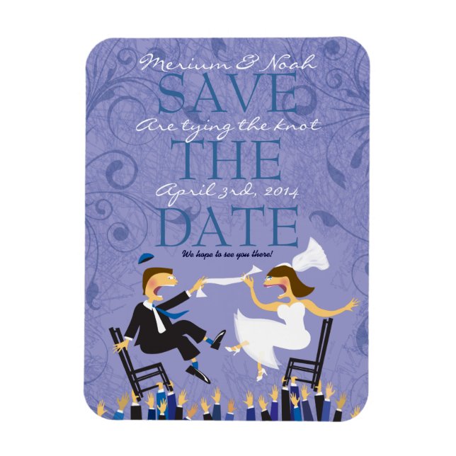 I AM MY BELOVED Wedding Save the Date Magnet (Vertical)