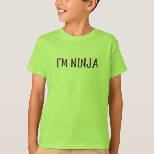 I am Ninja proud cute warrior boy T-Shirt