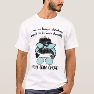 I Am No Longer Shrinking Myself Strawberry Boxing T-Shirt
