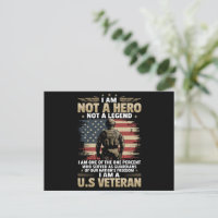 I Am Not A Hero Not A Legend I Am One Percent A US
