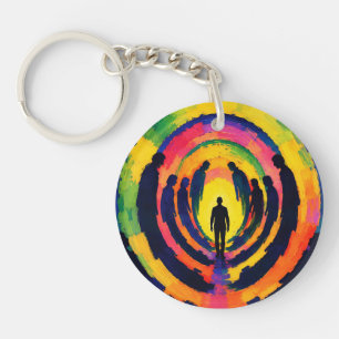 I Am Not A Target, I Am A Leader Key Ring