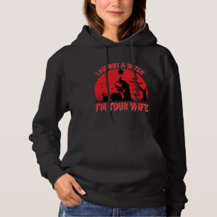 I Am Not A Witch, I'm Your Wife, Halloween Hoodie