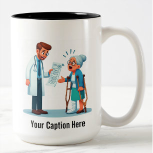 I am NOT Paying THIS!  Two-Tone Coffee Mug